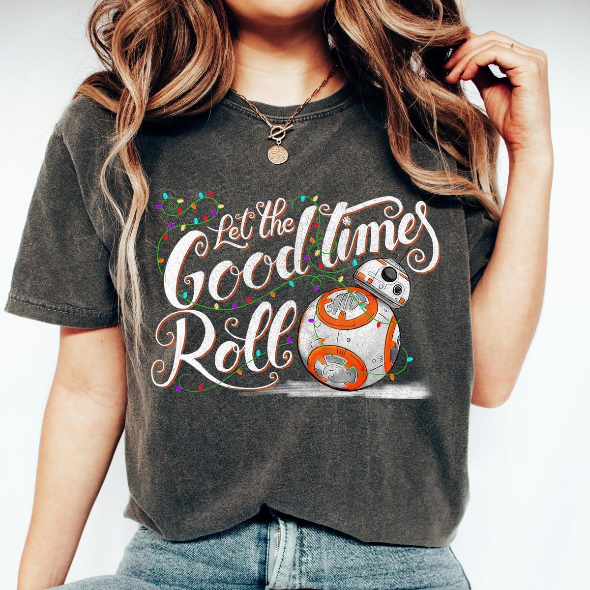 Star Wars Christmas Bb 8 Let The Good Times Roll Shirt 1