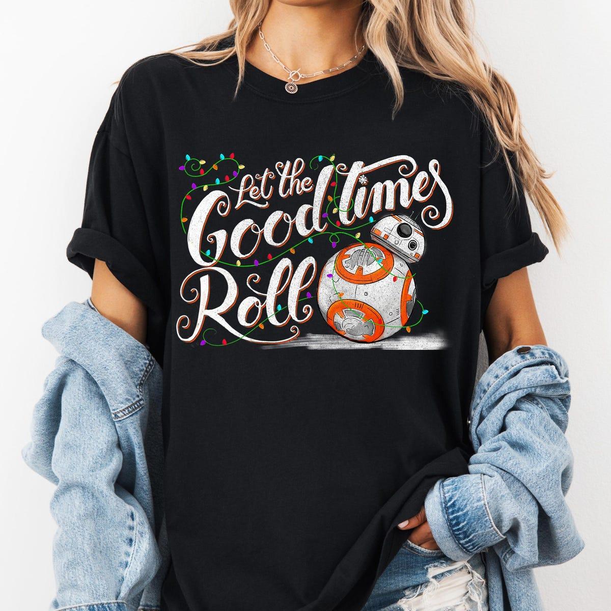 Star Wars Christmas Bb 8 Let The Good Times Roll Shirt 2