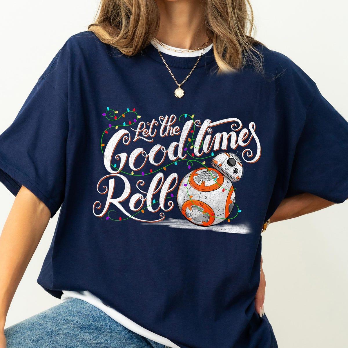 Star Wars Christmas Bb 8 Let The Good Times Roll Shirt 4