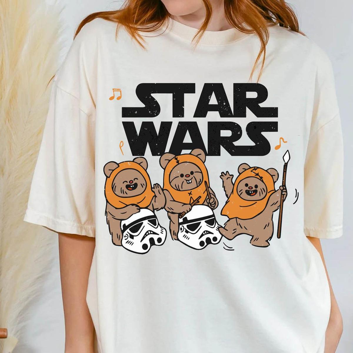 Star Wars Ewoks Dancing Ewok Stormtrooper Shirt 2