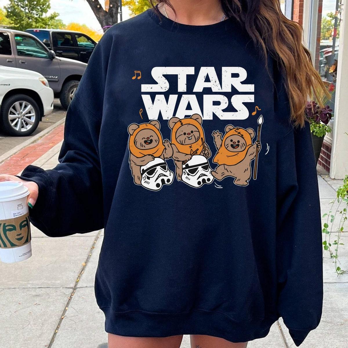 Star Wars Ewoks Dancing Ewok Stormtrooper Shirt 3