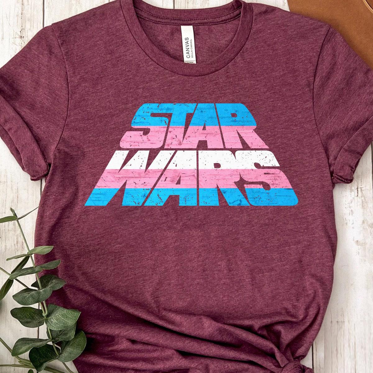 Star Wars Lgbt Logo Hollywood Studios Rainbow Pride Month Shirt 5