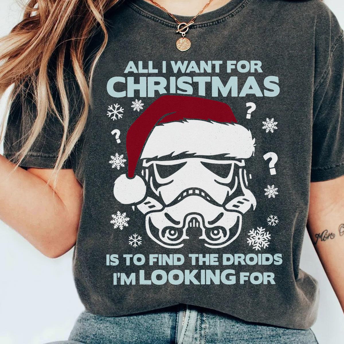 Star Wars Stormtrooper Droid Looking Christmas Shirt 1