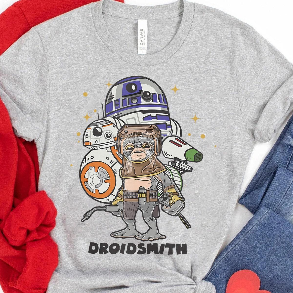 Star Wars The Rise Of Skywalker Babu Frik Droidsmith Shirt 3