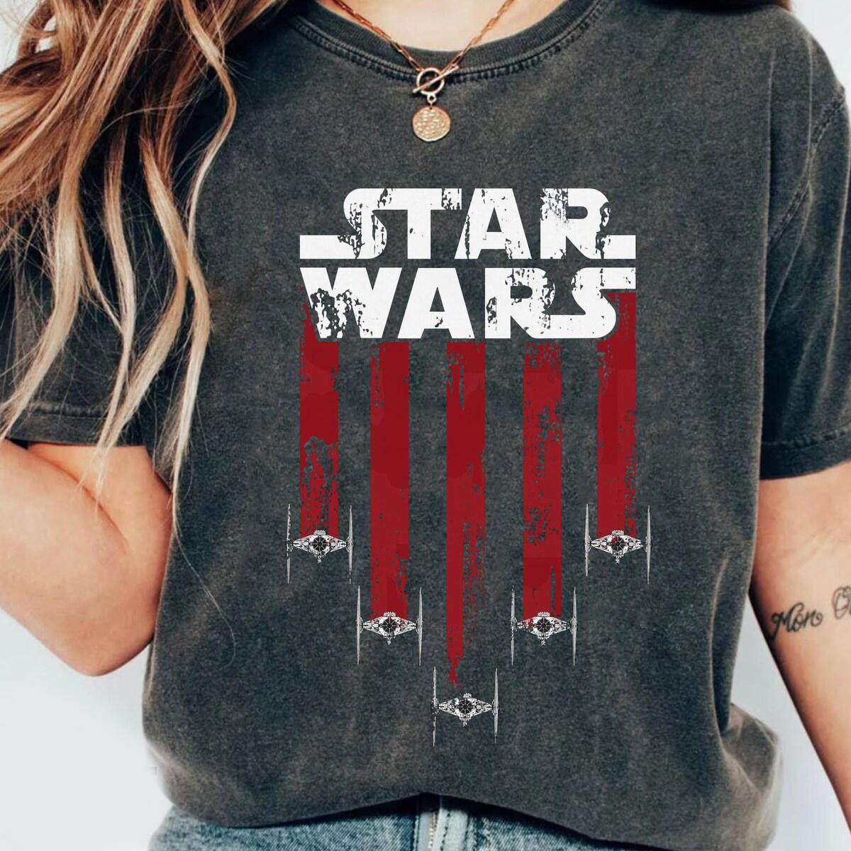 Star Wars Tie Fighter Shirt Star Wars Independence Day 2024 Shirt 6