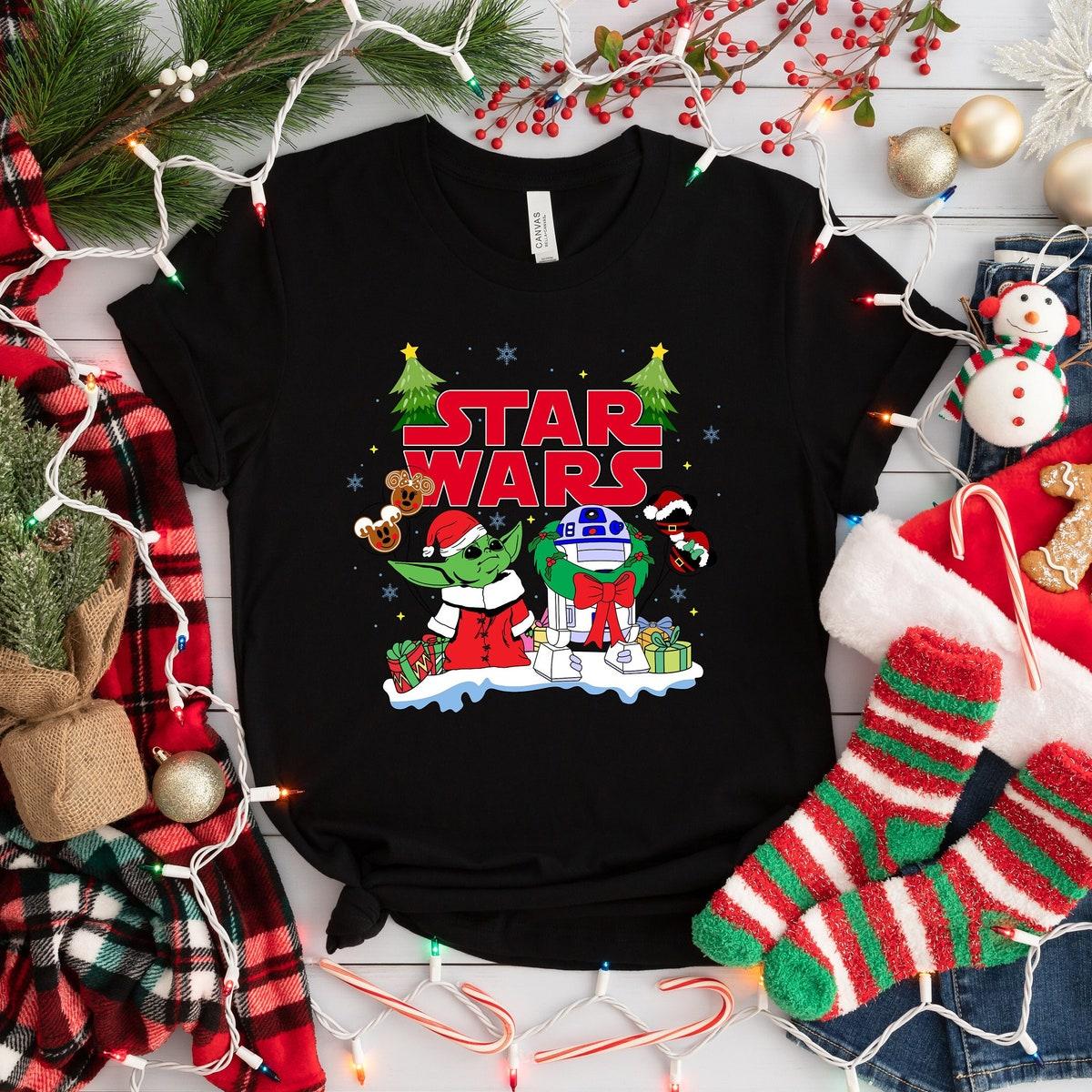 Star Wars Yoda Christmas Shirt 1