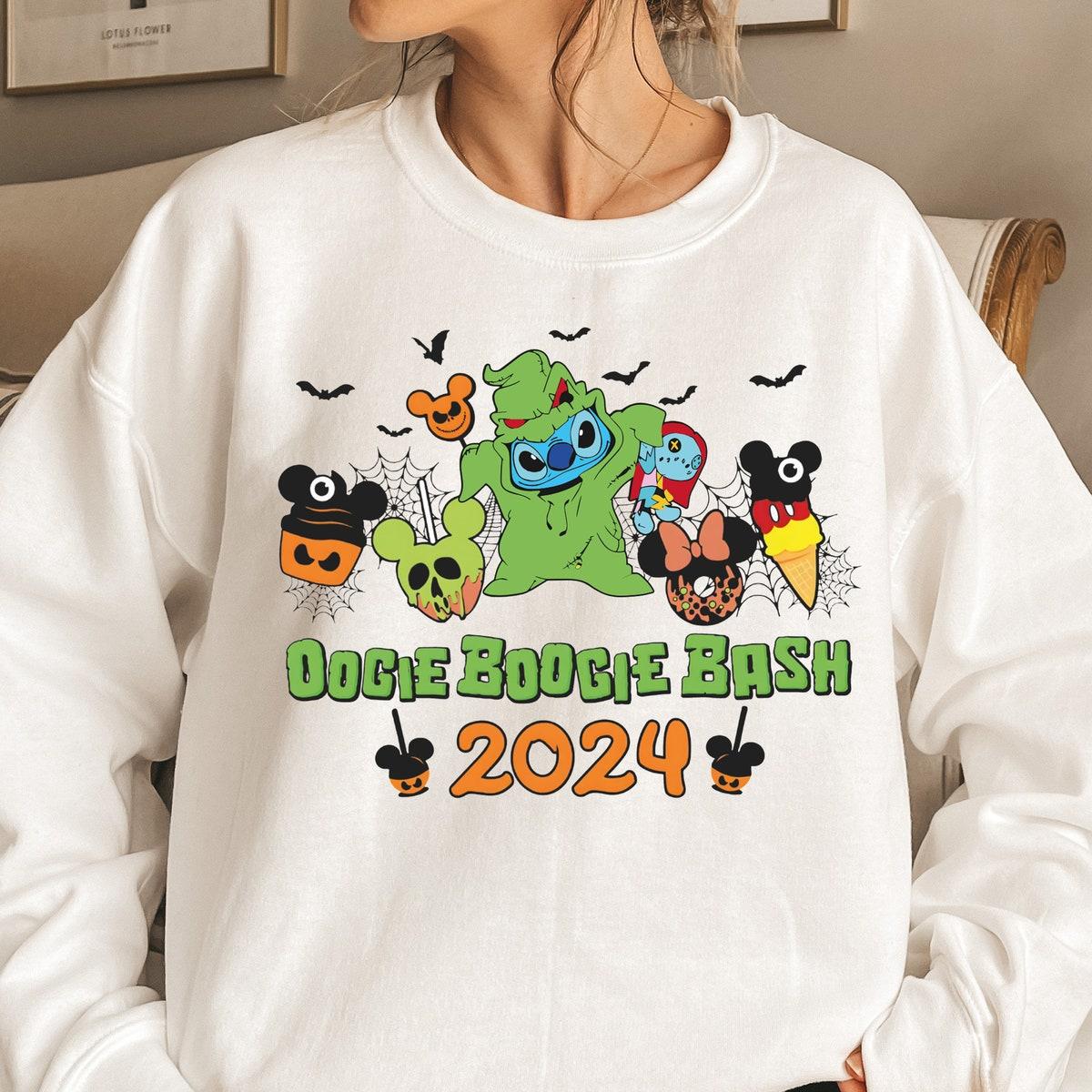 Stitch And Scrump Oogie Boogie Bash 2024 Disney Halloween Party 2024 Shirt 1