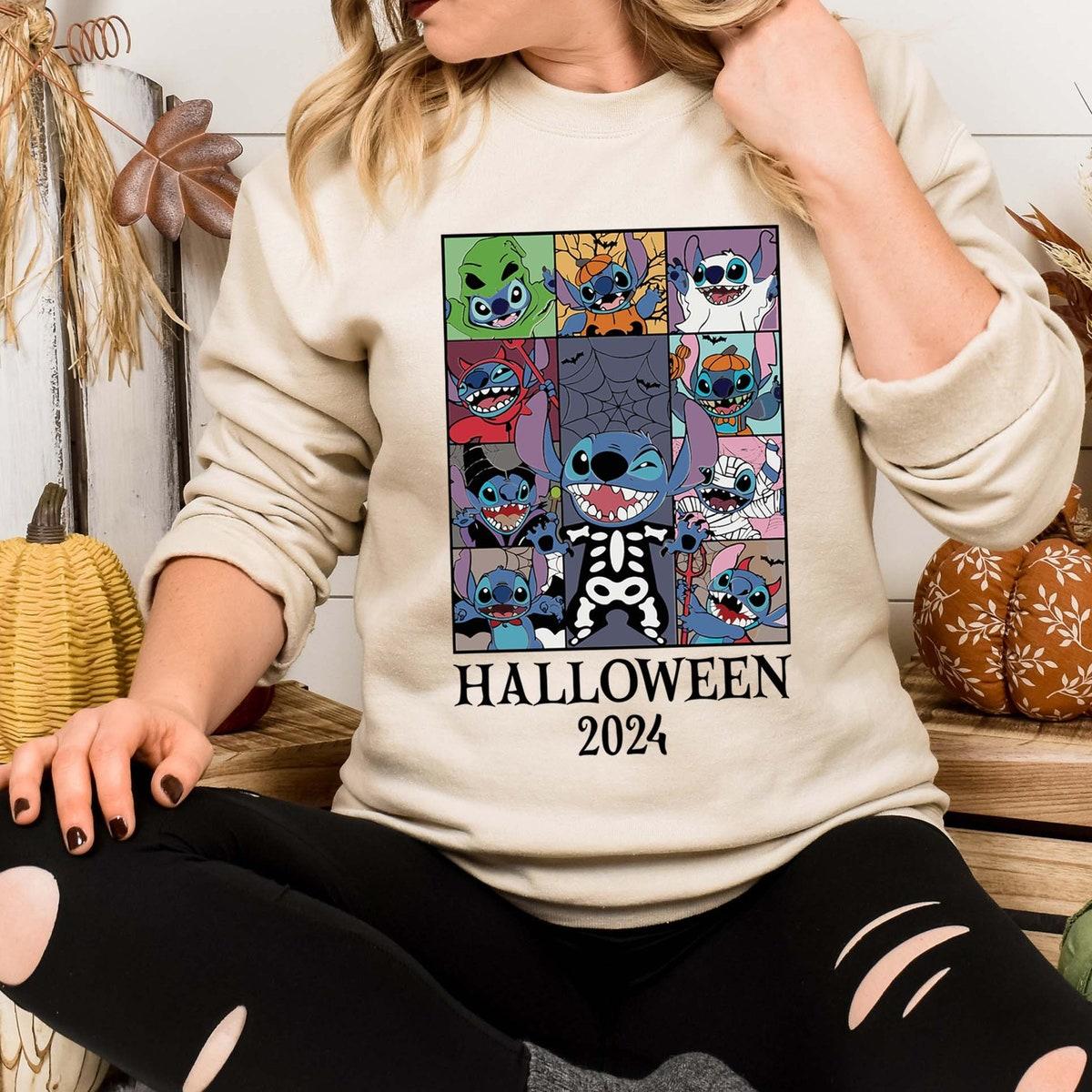 Stitch Halloween 2024 Stitch Ghost Shirt 1