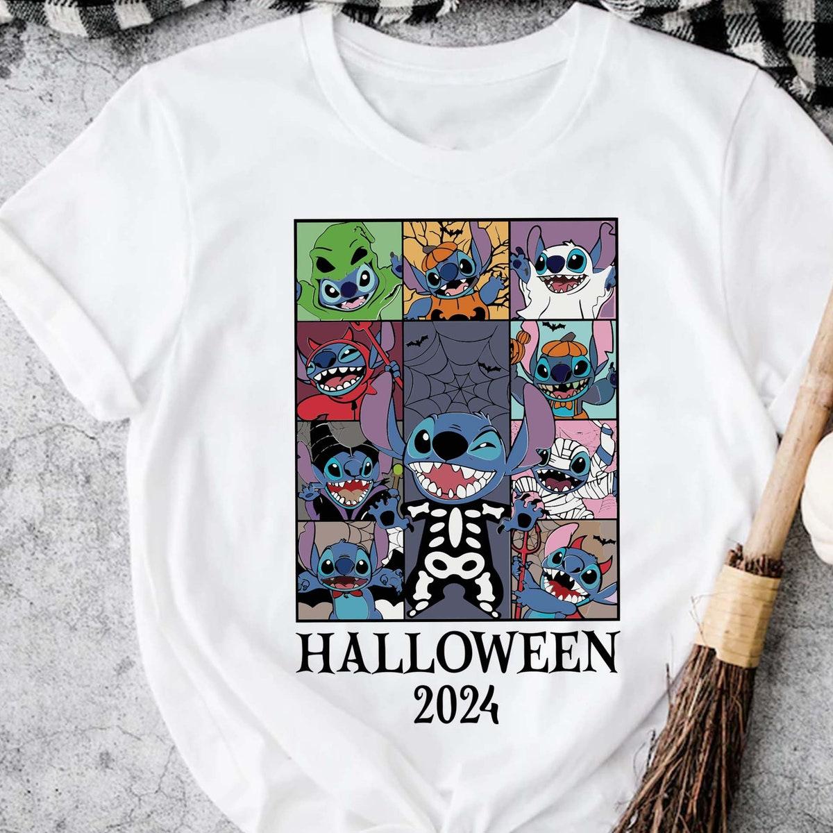 Stitch Halloween 2024 Stitch Ghost Shirt 2