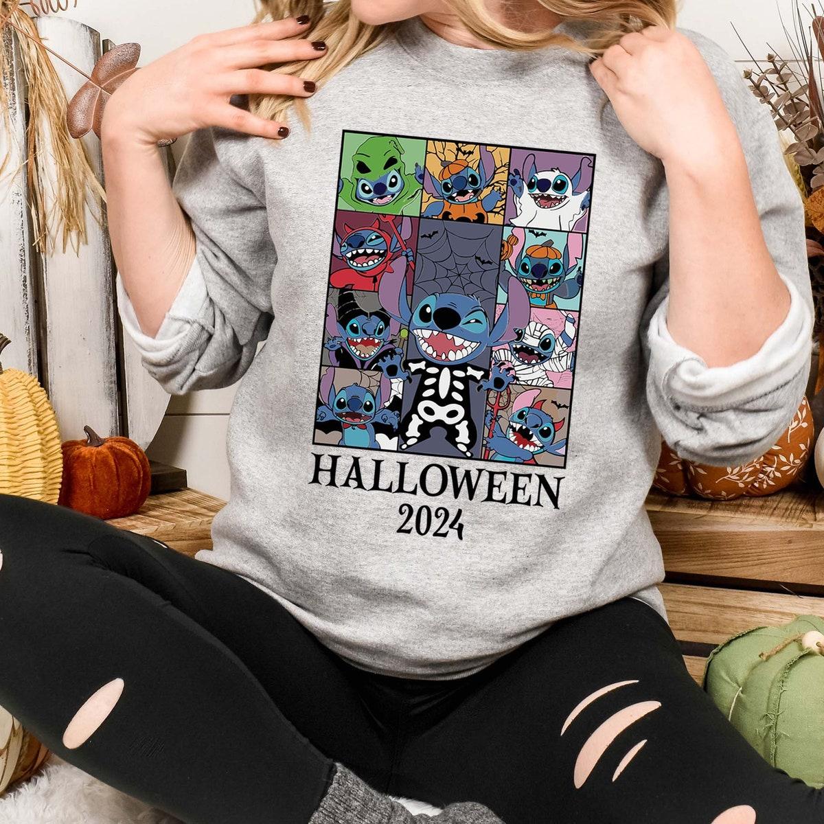 Stitch Halloween 2024 Stitch Ghost Shirt 3