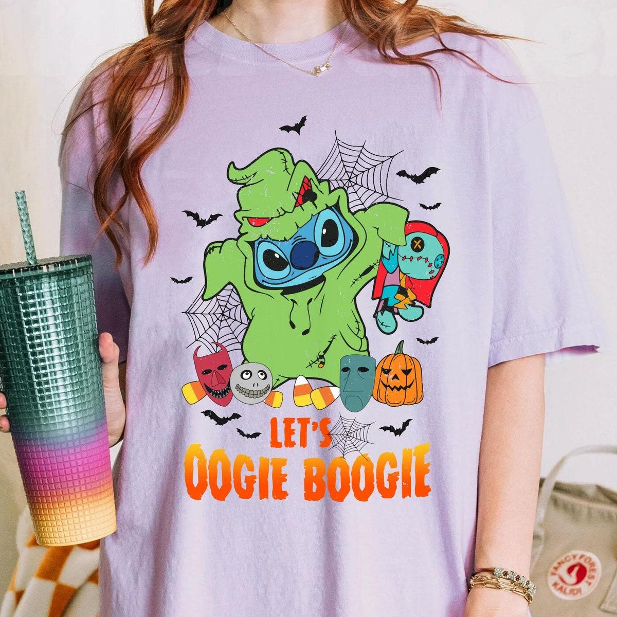 Stitch Halloween Costume Let's Oogie Boogie Shirt 1