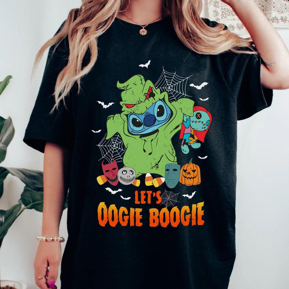 Stitch Halloween Costume Let's Oogie Boogie Shirt 2