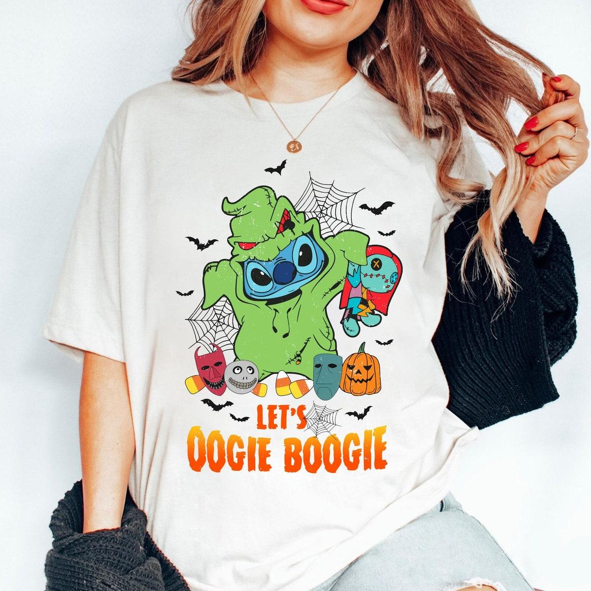 Stitch Halloween Costume Let's Oogie Boogie Shirt 3