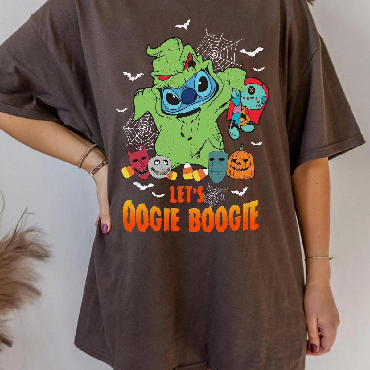 Stitch Halloween Costume Let's Oogie Boogie Shirt 4