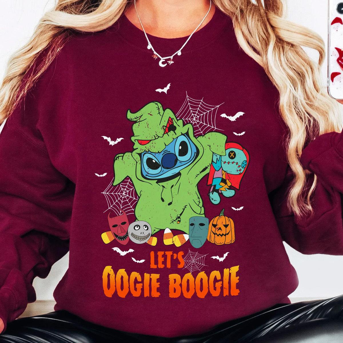 Stitch Halloween Costume Let's Oogie Boogie Shirt 6