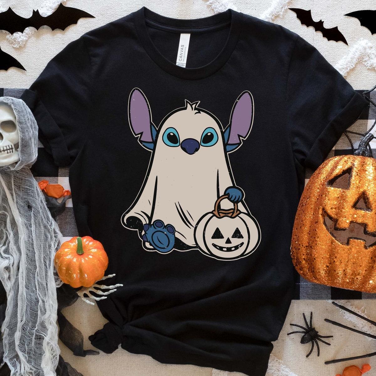 Stitch Halloween Stitch Ghost Halloween Vibe Shirt 1