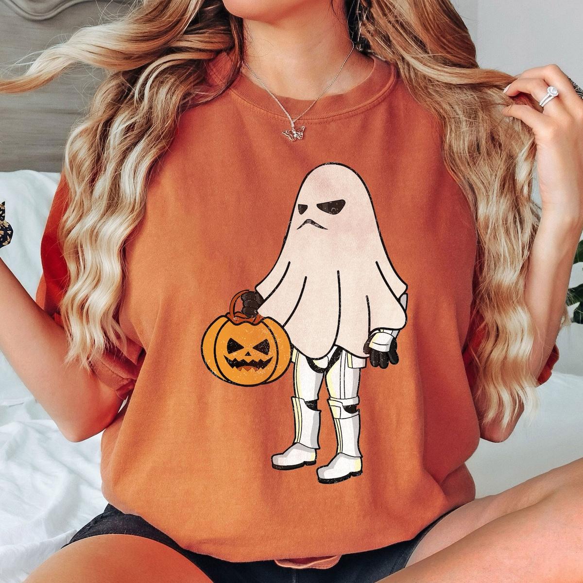 Storm Trooper Ghost Boo Trick Or Treat Halloween Shirt 1