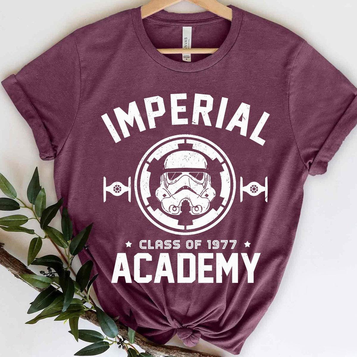 Stormtrooper Galactic Empire Imperial Academy Class Of 1977 Shirt 6