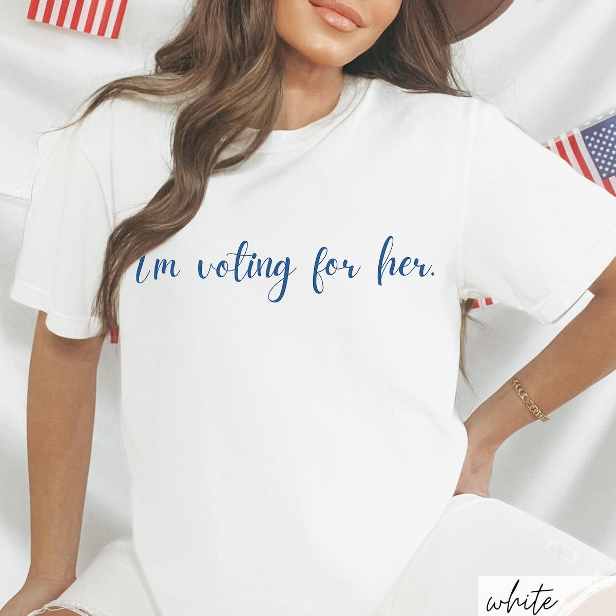 Subtle Kamala Harris Political Minimalist Presidential Election Shirt 5