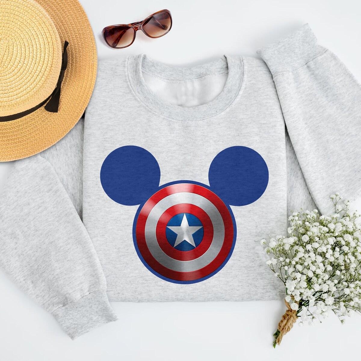 Super Hero Mouse Ears Matching Shirt 2