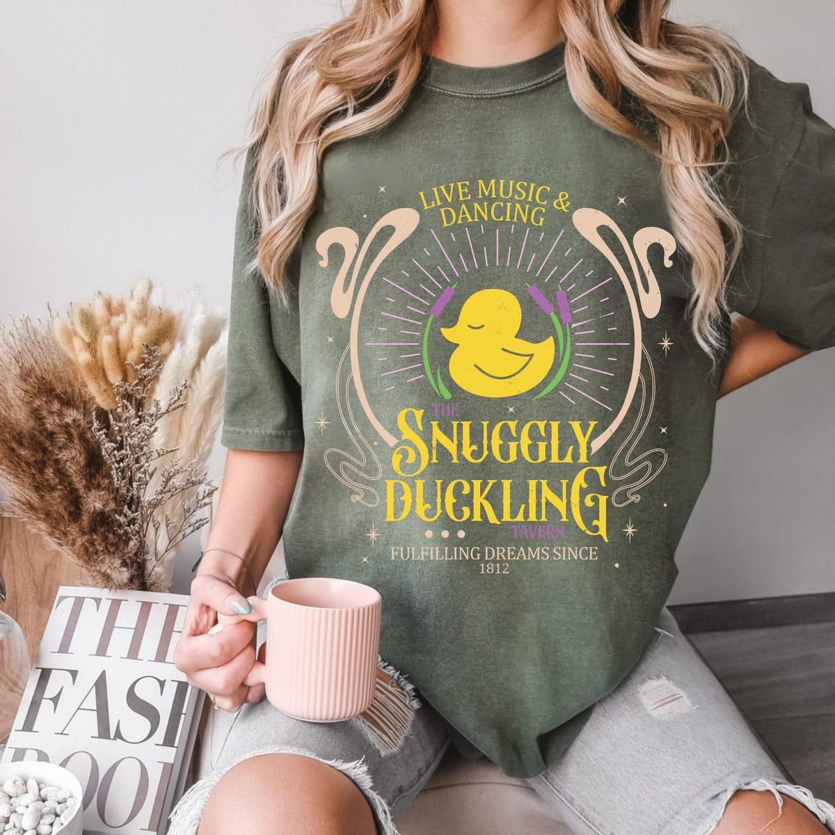 Tangled Rapunzel Flynn Rider Live Music And Dancing Snuggly Duckling Tarvern Shirt 3