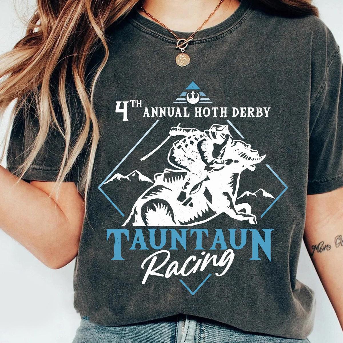 Tauntaun Racing 4th Annual Hoth Derby Star Wars Tauntauns Shirt 1