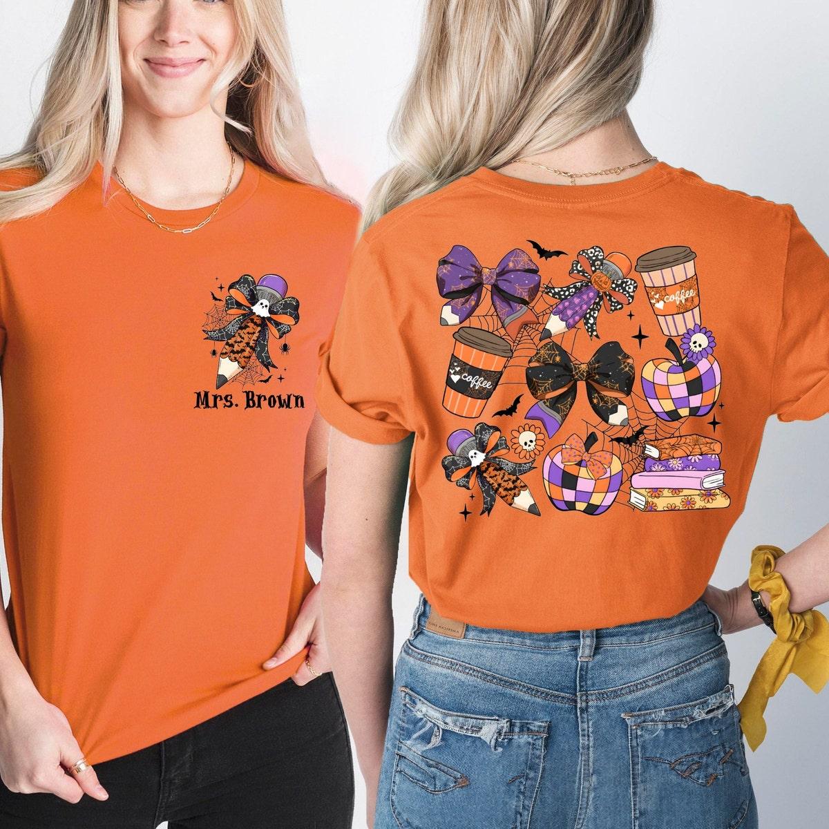 Teacher Halloween Shirt 4