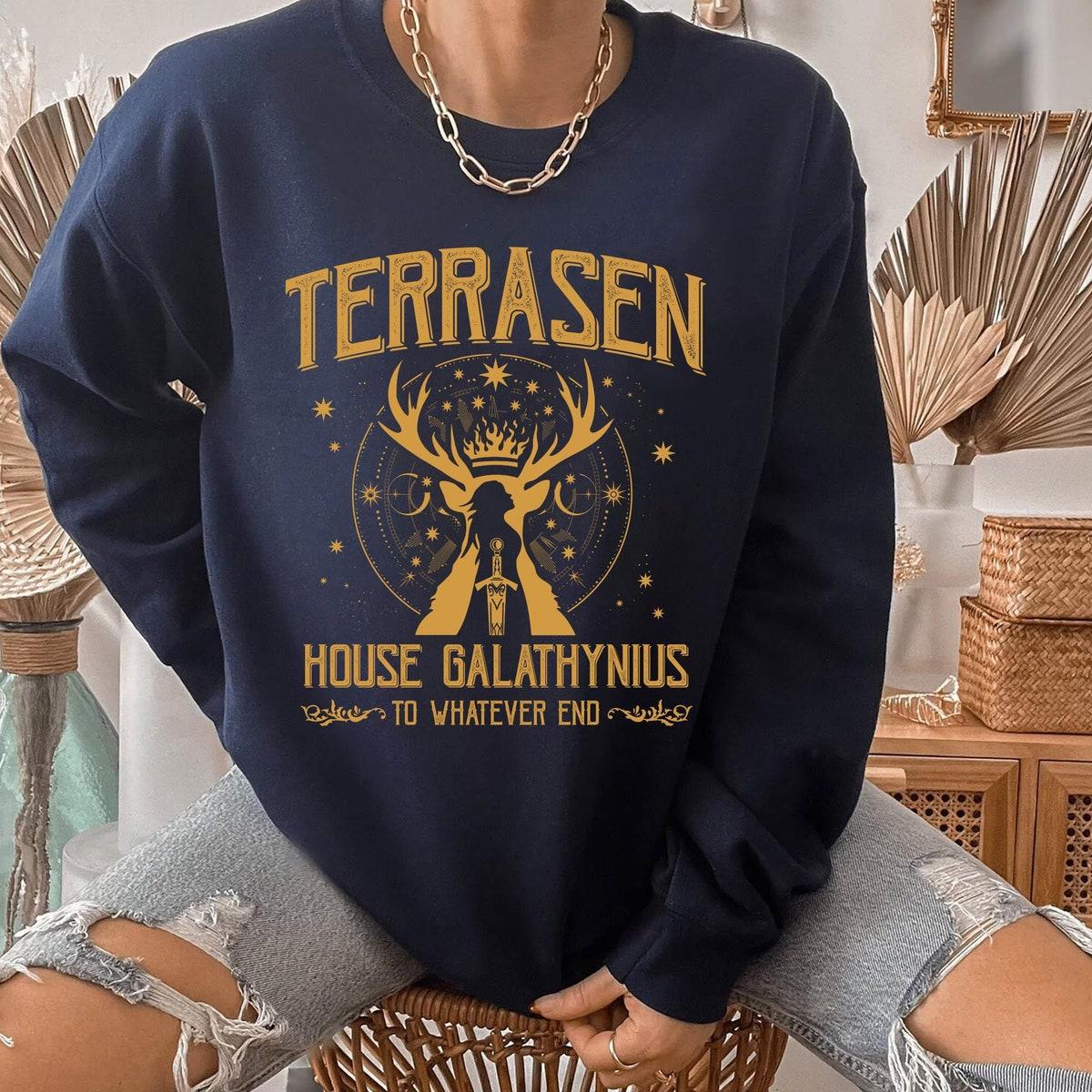 Terrasen To Whatever End Fireheart Vintage House Galathynius Shirt 2