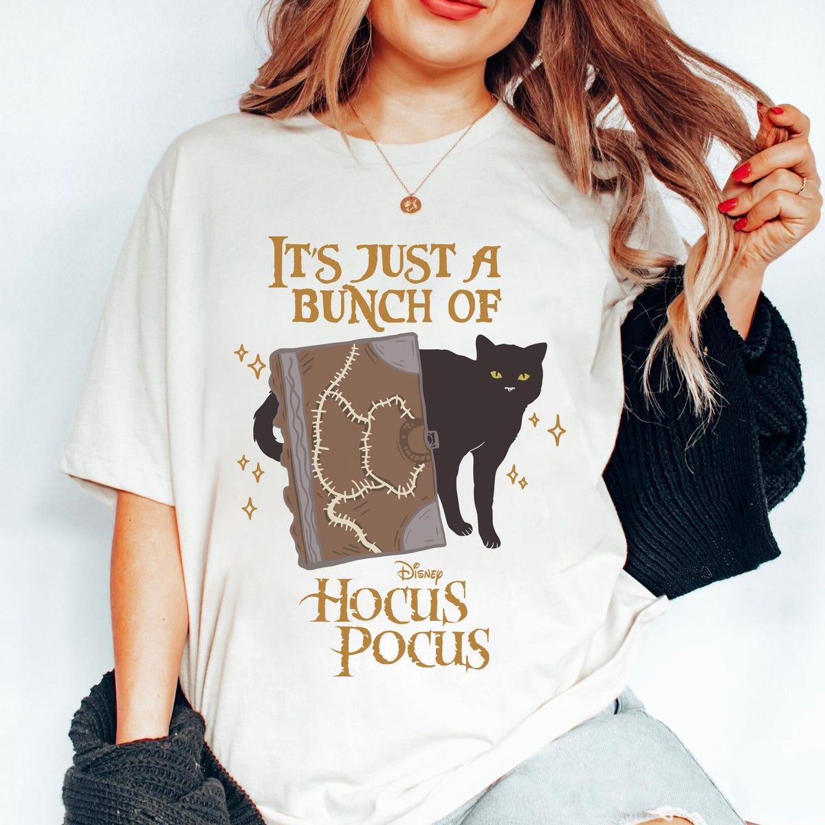 Thackery Binx It's Just A Bunch Of Hocus Pocus Halloween Shirt 1