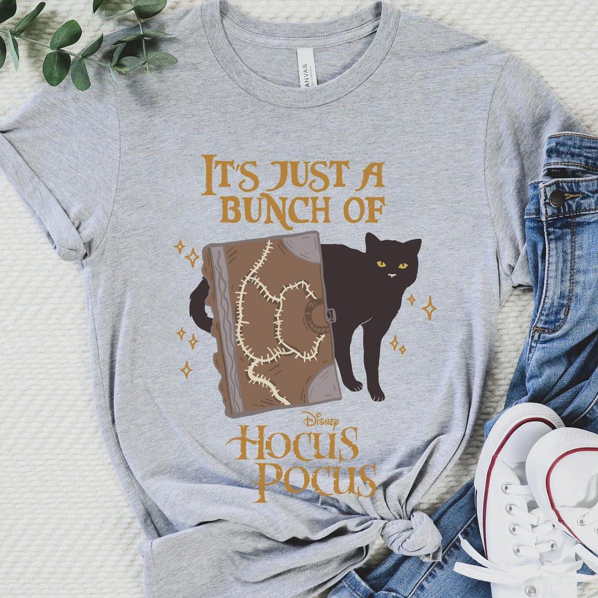 Thackery Binx It's Just A Bunch Of Hocus Pocus Halloween Shirt 3