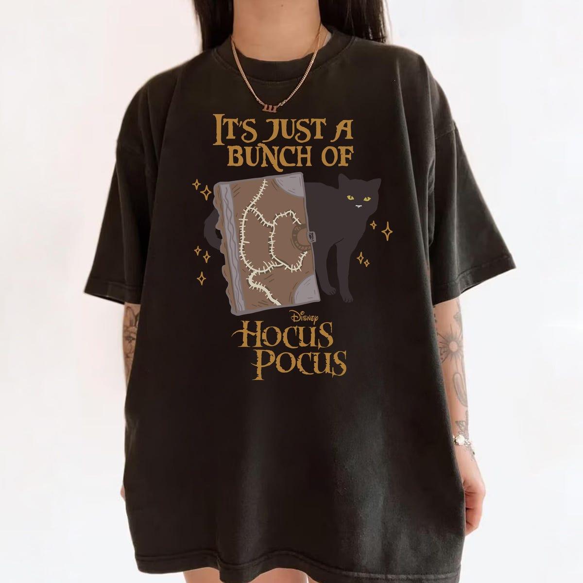 Thackery Binx It's Just A Bunch Of Hocus Pocus Halloween Shirt 6