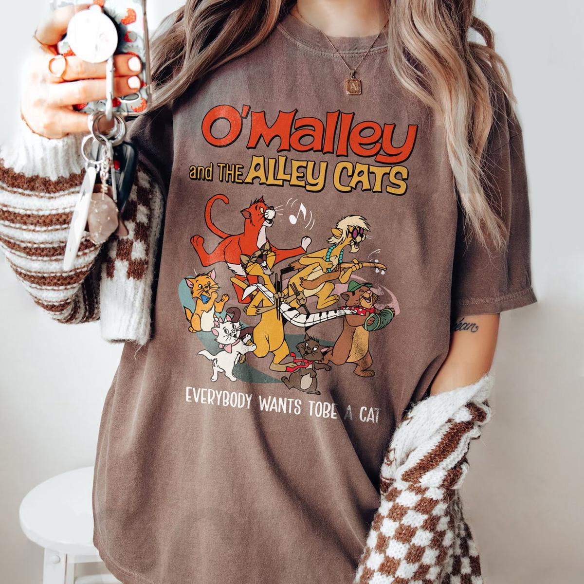 The Aristocats Omalley The Alley Cats Everybody Wants To Be A Cat Shirt 2 1