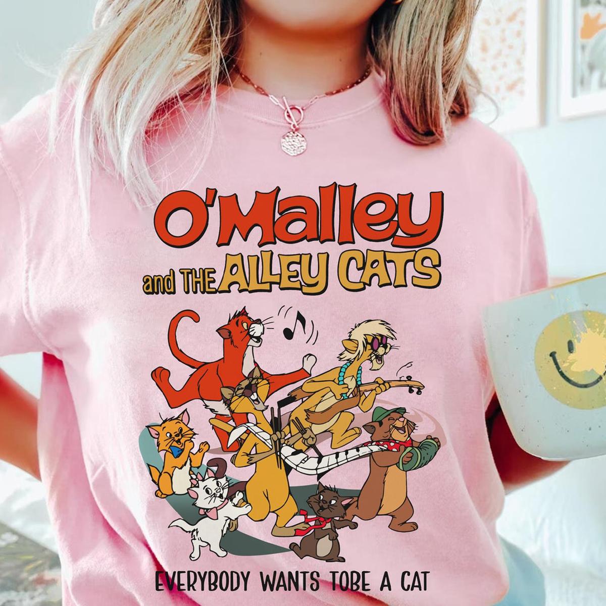 The Aristocats Omalley The Alley Cats Everybody Wants To Be A Cat Shirt 3 1