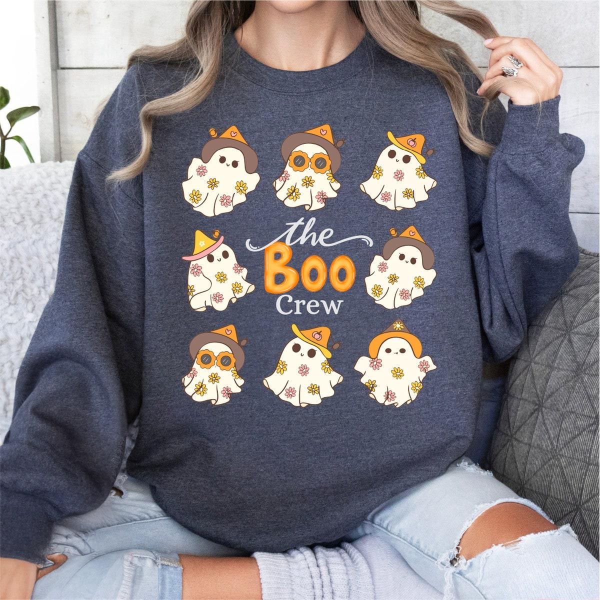 The Boo Crew Cute Baby Ghosts Spooky Season Shirt 6