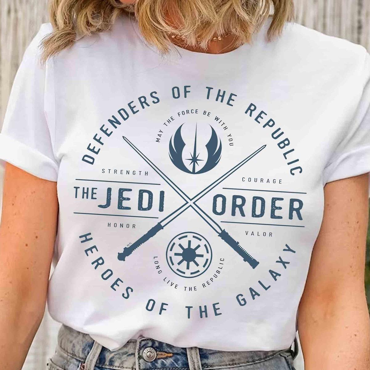 The Clone Wars Jedi Order Emblem Star Wars Shirt 1