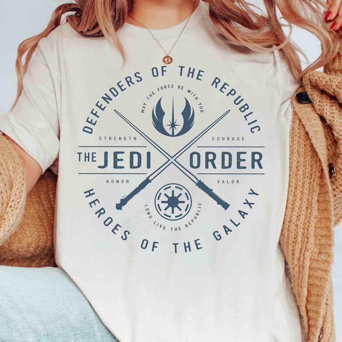 The Clone Wars Jedi Order Emblem Star Wars Shirt 2