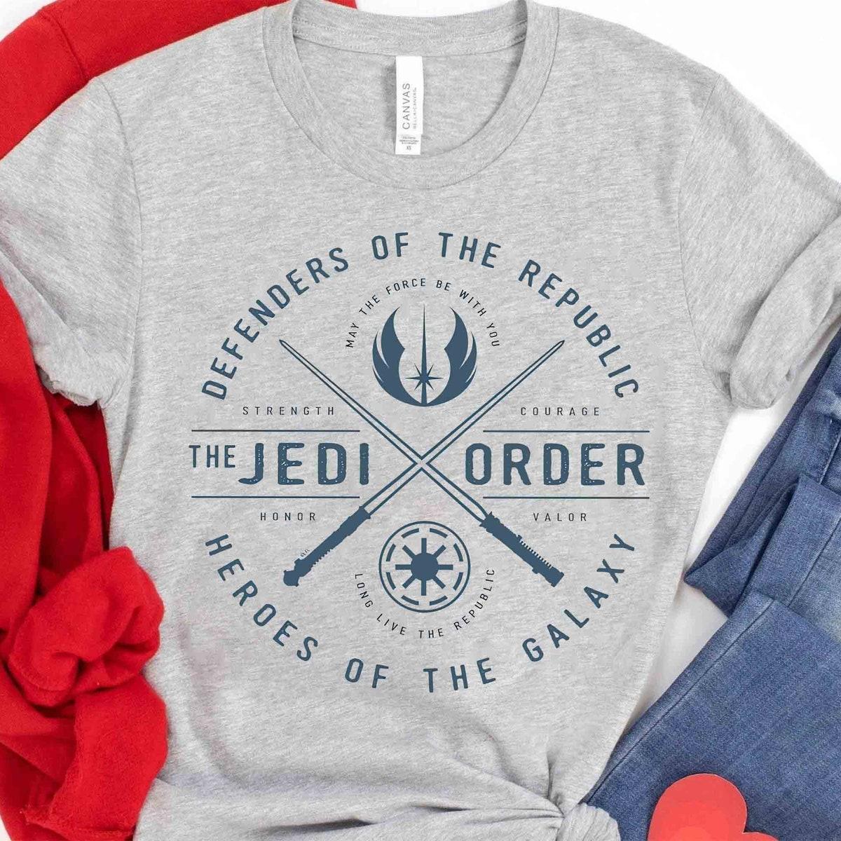 The Clone Wars Jedi Order Emblem Star Wars Shirt 3