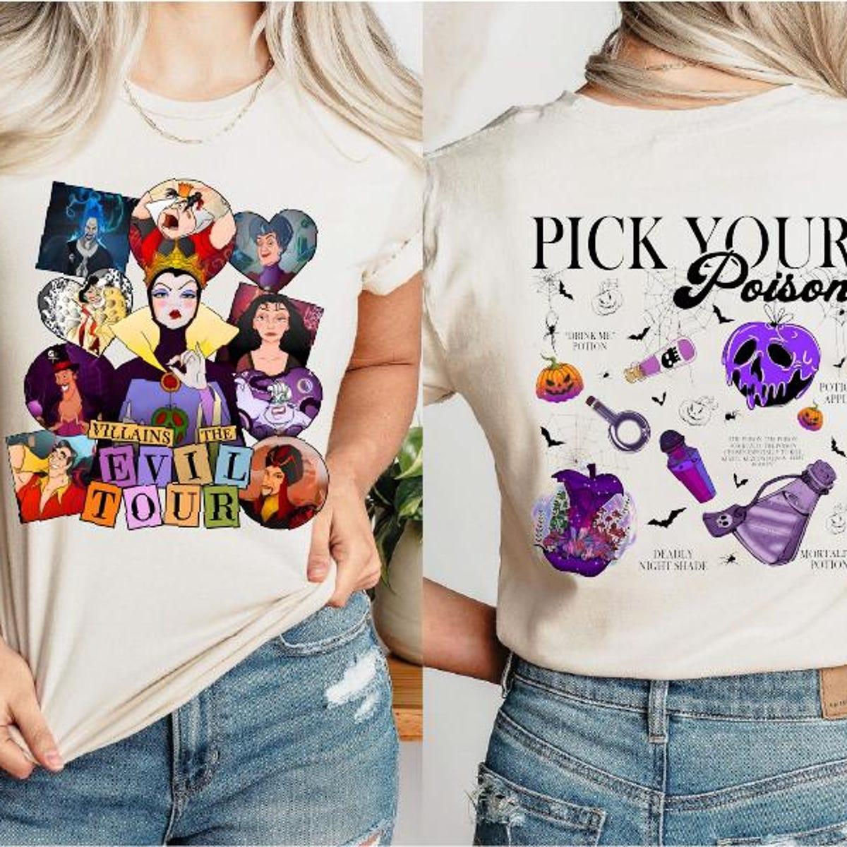 The Evil Tour Pick Your Poison Bad Witches Club Shirt 1