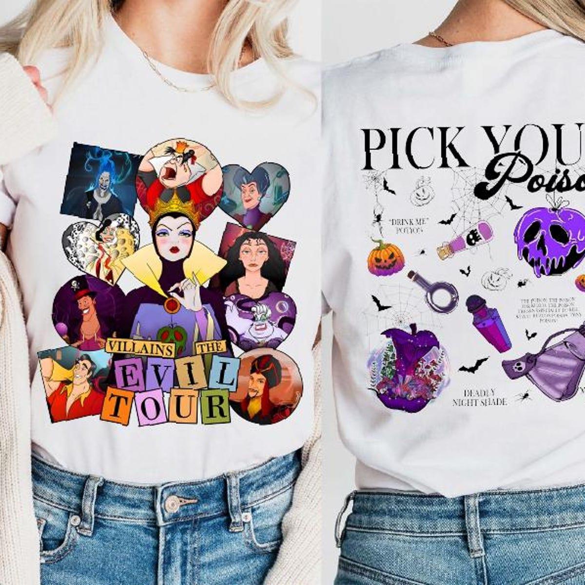 The Evil Tour Pick Your Poison Bad Witches Club Shirt 2