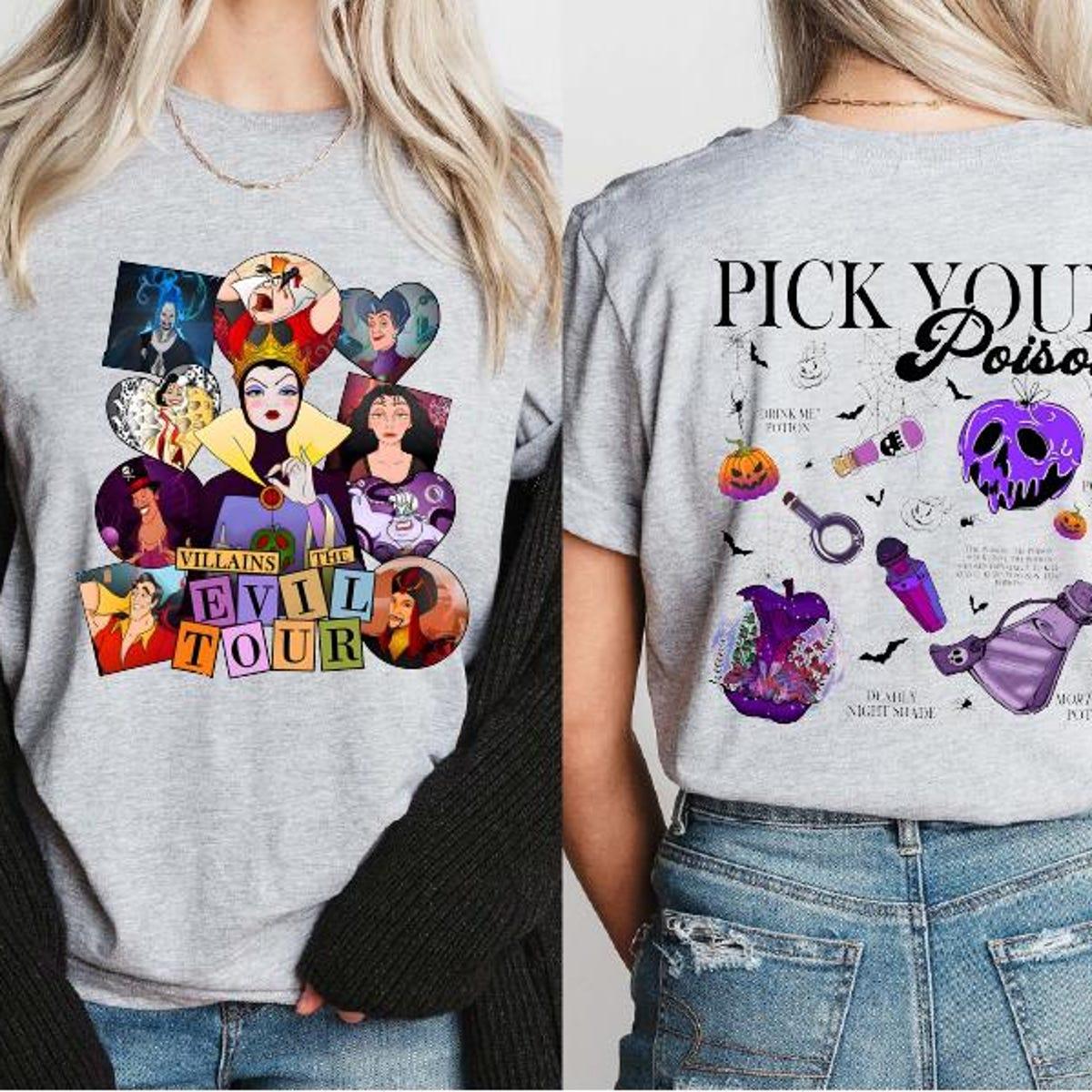 The Evil Tour Pick Your Poison Bad Witches Club Shirt 3