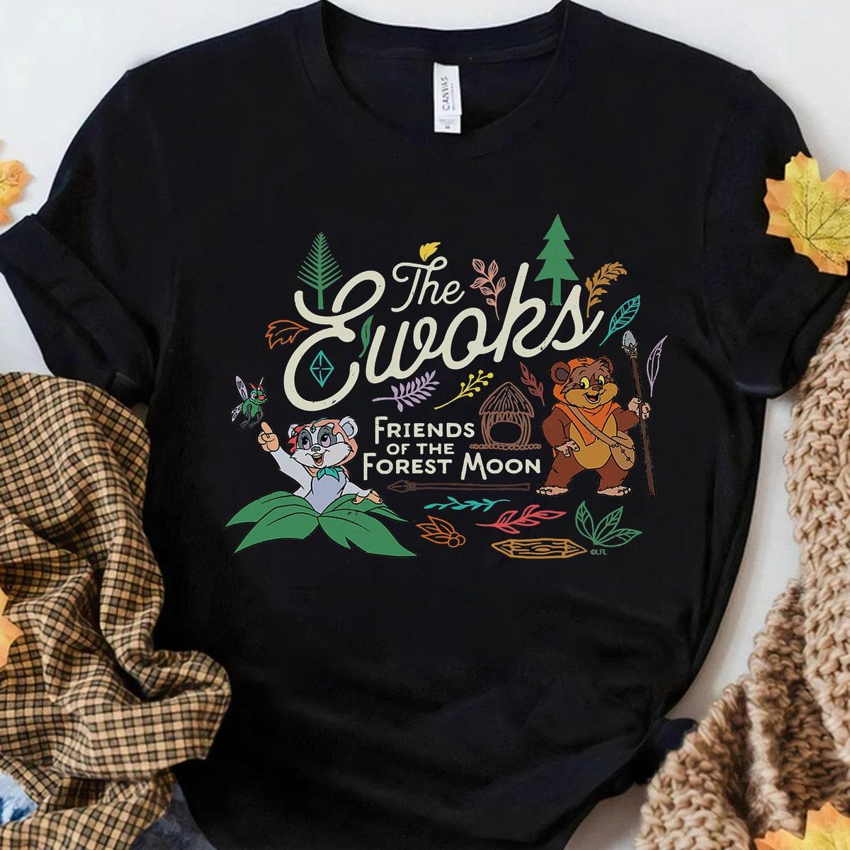 The Ewoks Friends Of The Forest Moon Star Wars Shirt 2