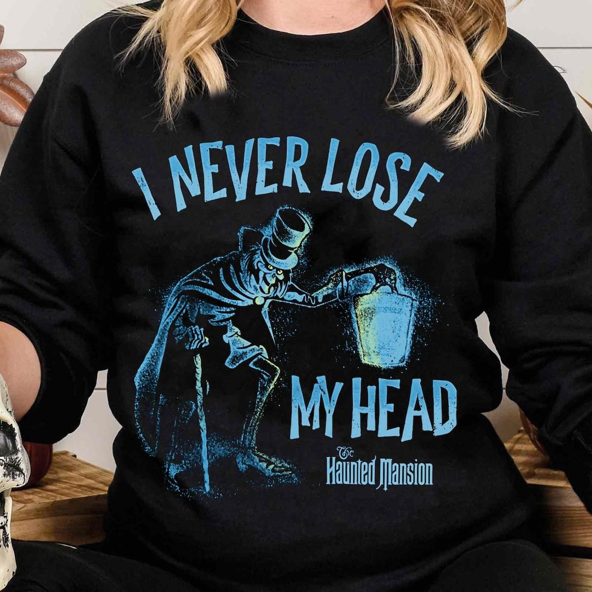 The Hatbox Ghost I Never Lose My Head The Haunted Mansion Shirt 1