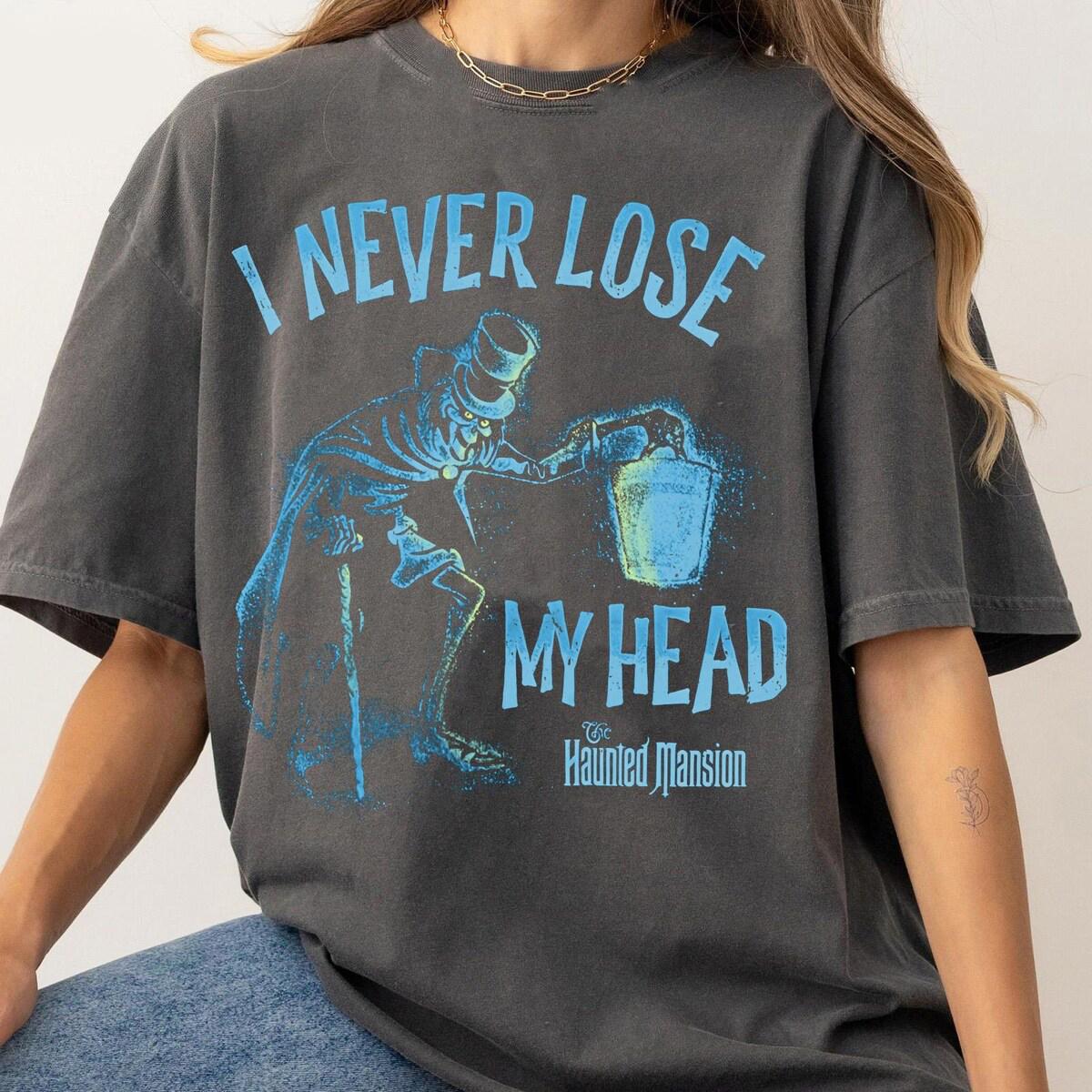 The Hatbox Ghost I Never Lose My Head The Haunted Mansion Shirt 2