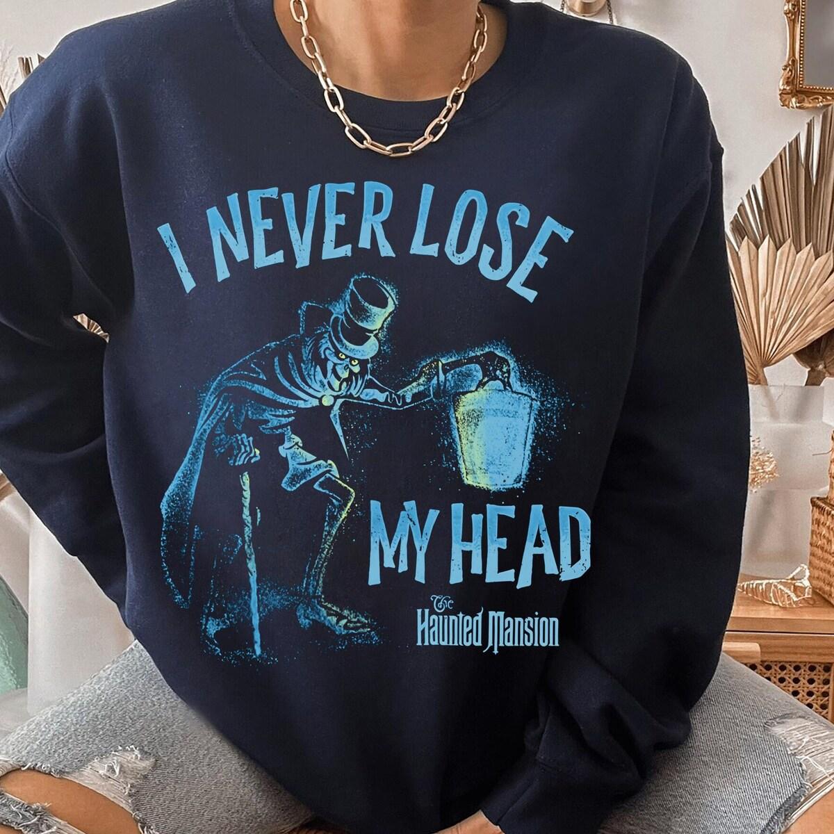 The Hatbox Ghost I Never Lose My Head The Haunted Mansion Shirt 5