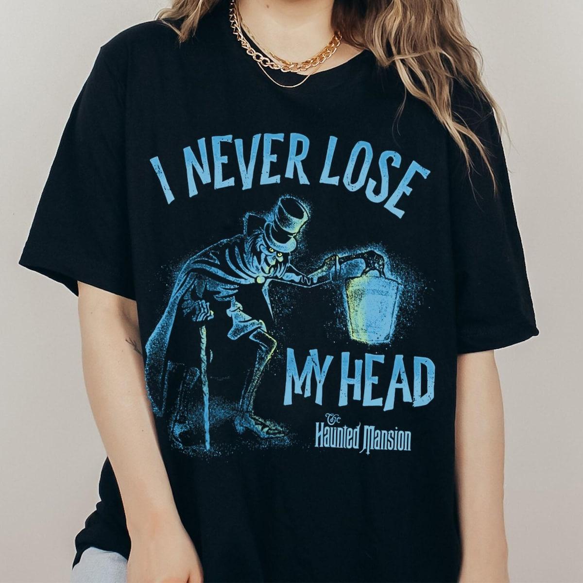 The Hatbox Ghost I Never Lose My Head The Haunted Mansion Shirt 6