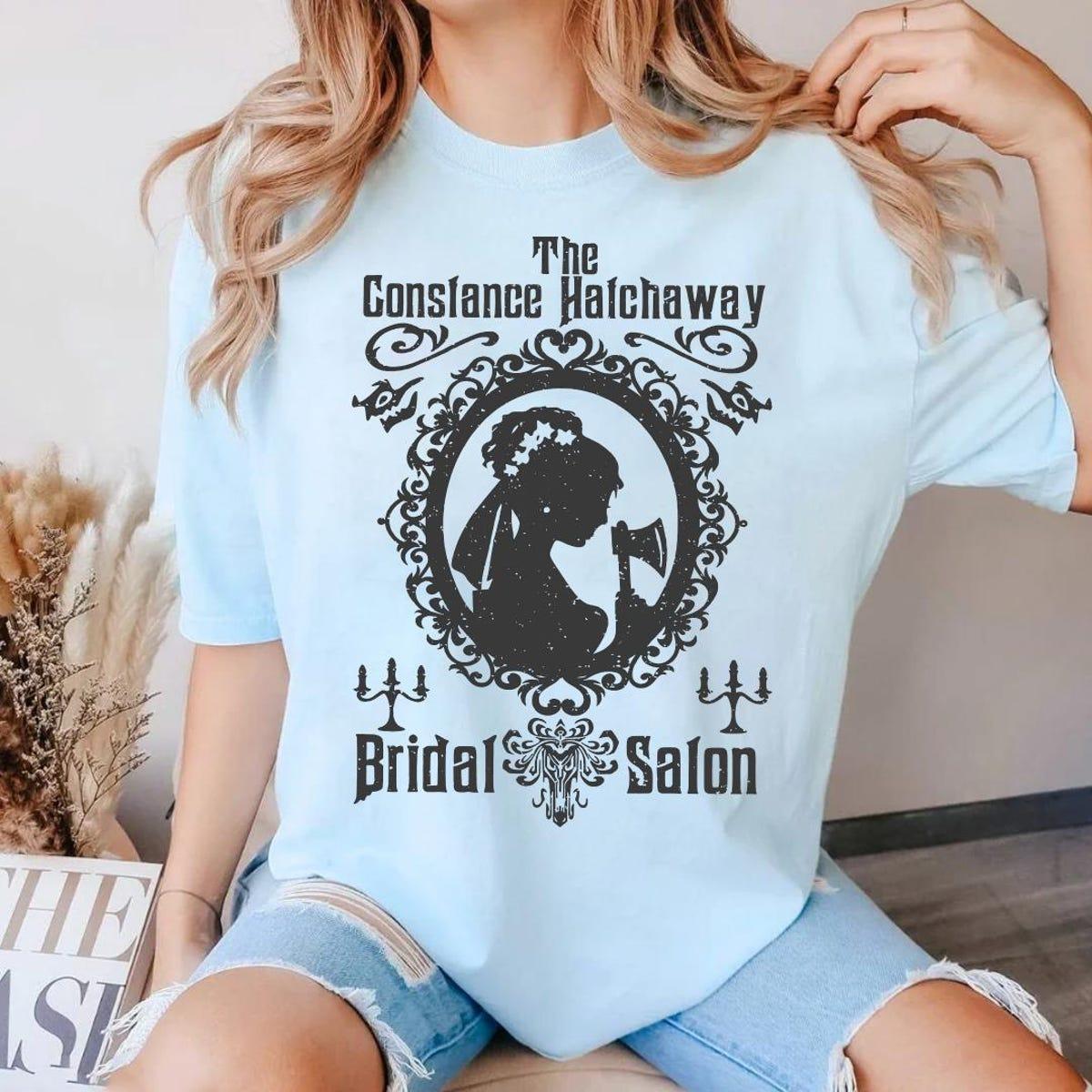 The Haunted Mansion Bride Constance Hatchaway Bridal Salon Shirt 2