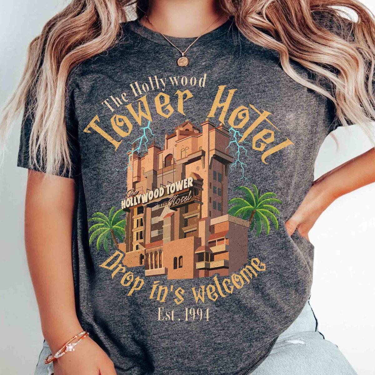 The Hollywood Tower Hotel Drop In's Welcome Shirt 1