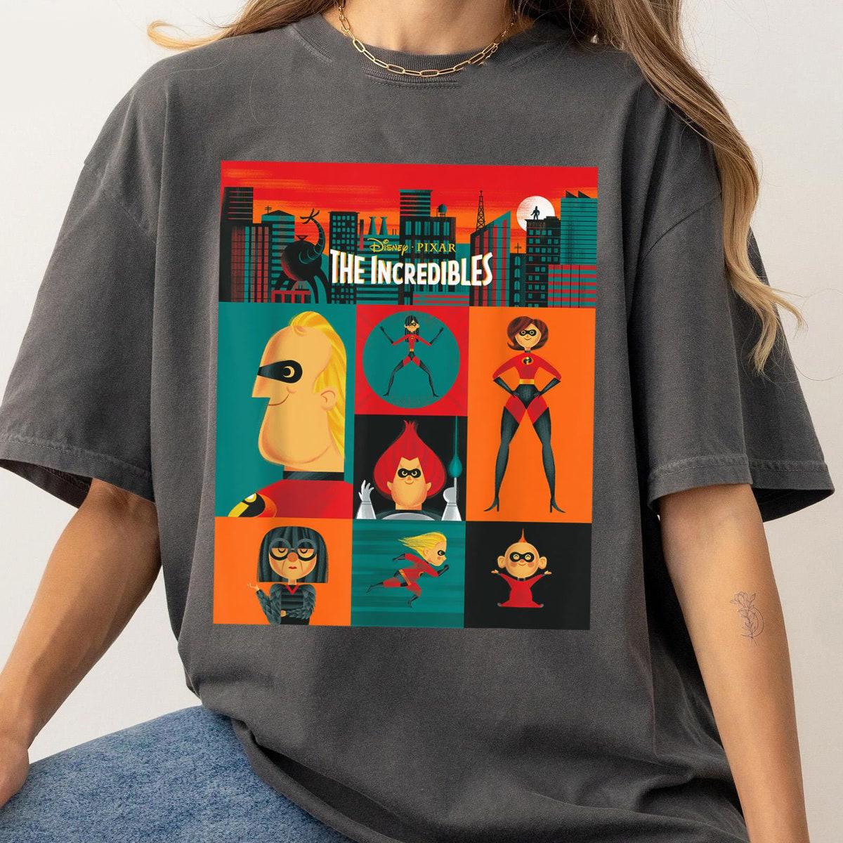 The Incredibles Family Color Block Disney Family Matching Shirt 2