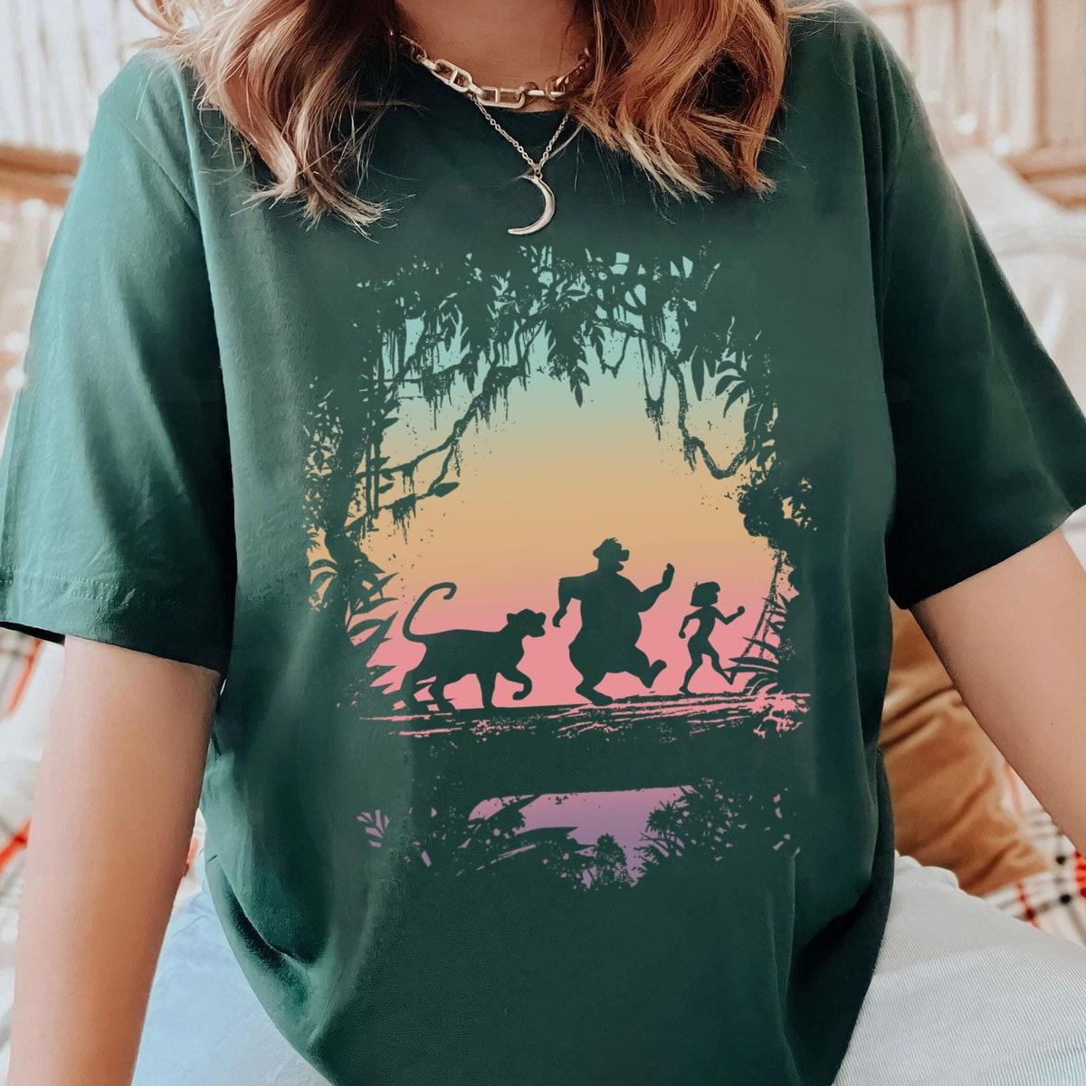 The Jungle Book Mowgli Shere Khan Family Matching Shirt 2