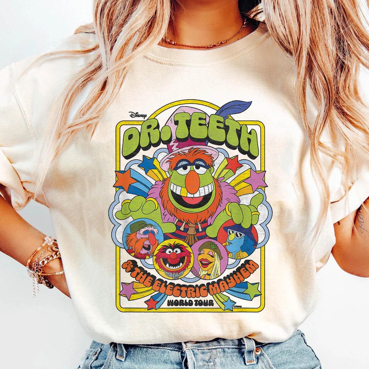 The Muppets Dr Shirtth And The Electric Mayhem World Tour Shirt 2